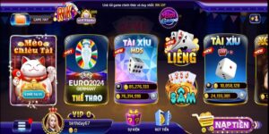 Cổng game rikvip sở hữu giao diện sắc nét