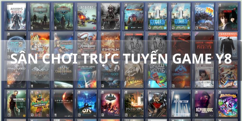 Là một người đam mê game trực tuyến thì đừng bỏ qua cổng Y8