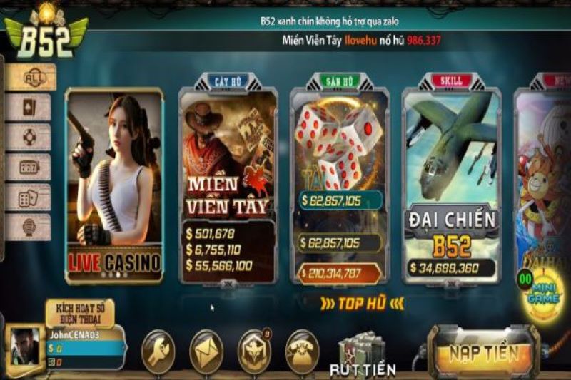 Game b52club đang tạo nên cơn địa chấn